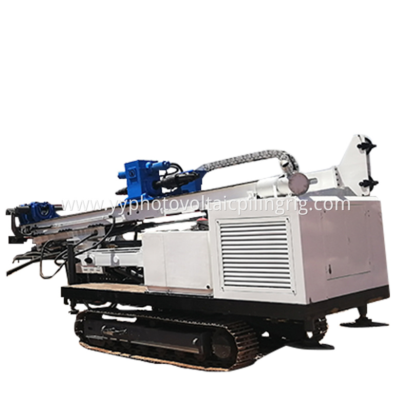 Crawler Drill Reverse Circulation Rotary Electric Drilling Rig 2